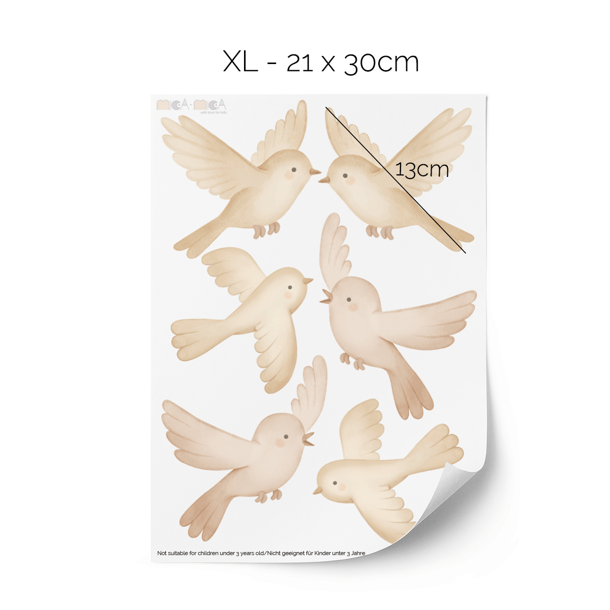 Wall stickers - Tree with flower meadow