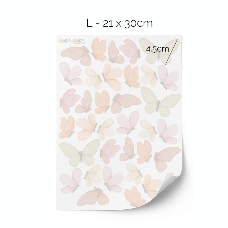 Wall stickers - Tree with flower meadow