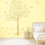 Wall stickers - Tree with flower meadow