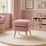 Kids Pouf with Wooden Legs