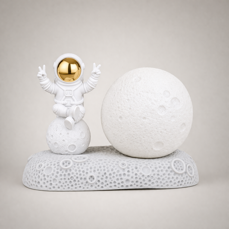 Astronaut Moon Night Light