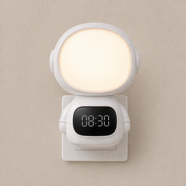 Astronaut Kids Night Light — Timer & Adjustable Brightness