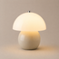 Cute Cream Mushroom Ceramic Table Lamp