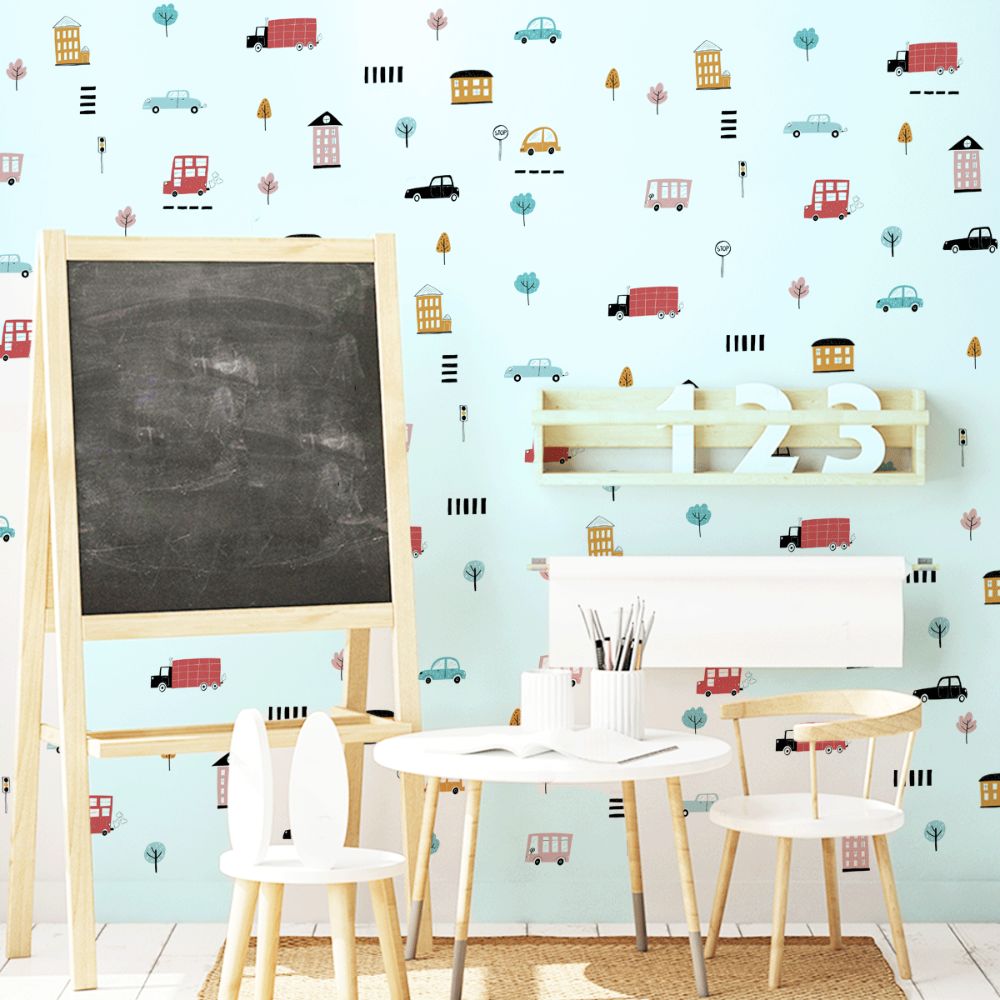 Wall stickers - Cars in the city