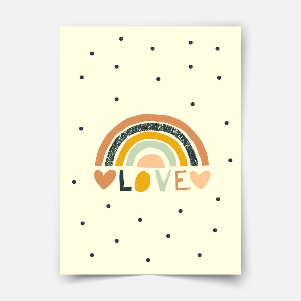 Love rainbow - Fine Art Print