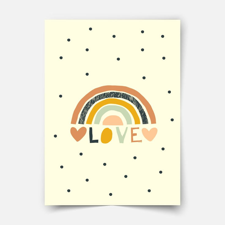 Love rainbow - Fine Art Print