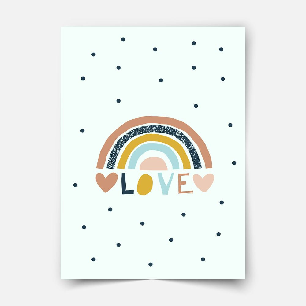 Love rainbow - Fine Art Print