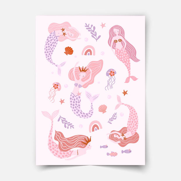 Mermaids - Fine Art Print