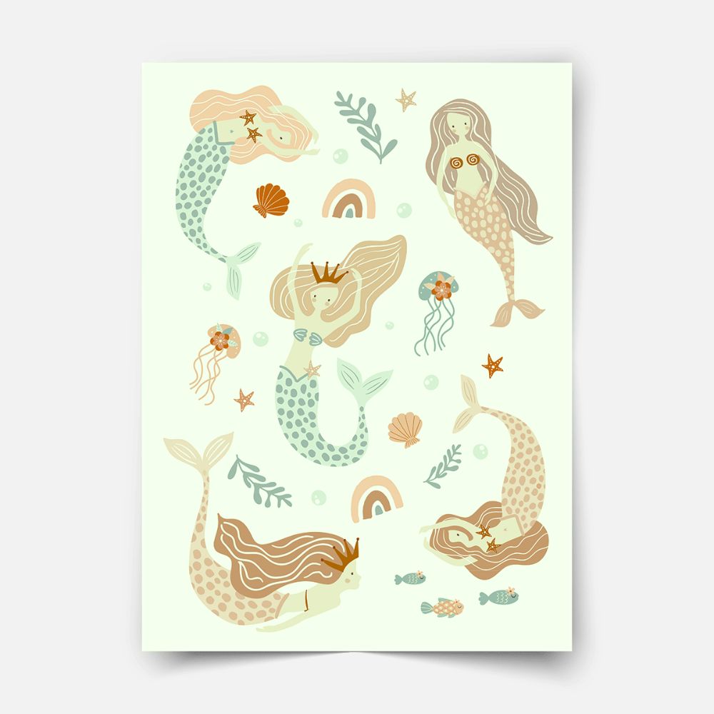 Mermaids - Fine Art Print