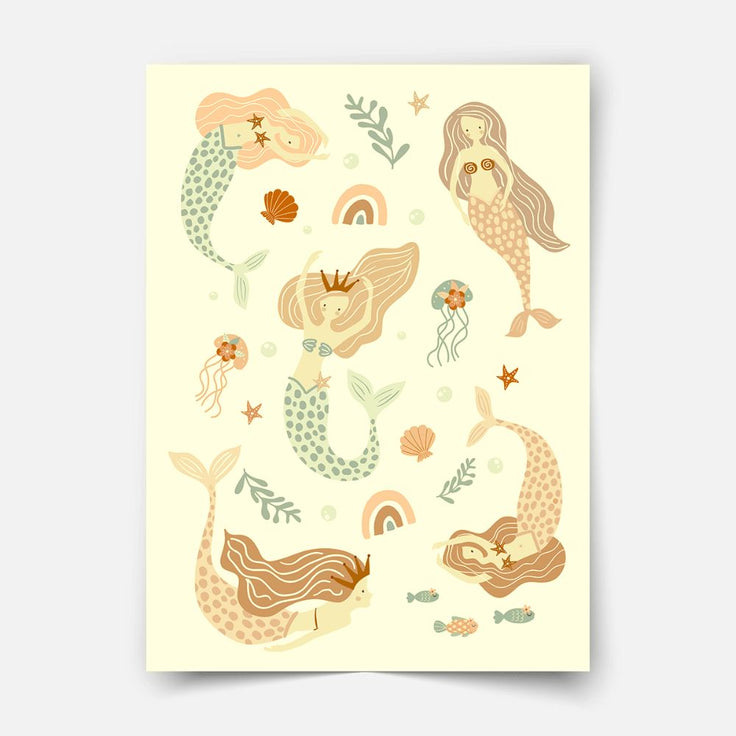 Mermaids - Fine Art Print