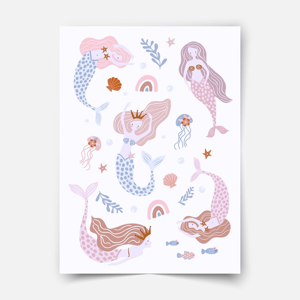 Mermaids - Fine Art Print