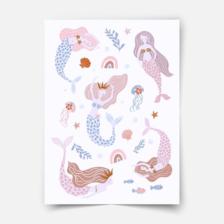 Mermaids - Fine Art Print