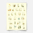 Woodland print - Magical forest - Alphabet