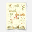 Woodland print - Magical forest - Numbers