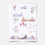 Woodland print - Magical forest - Numbers