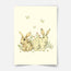 Woodland print - Magical forest - Rabbits
