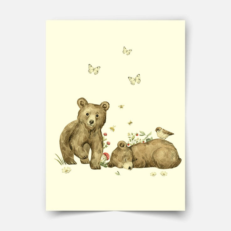 Magical forest - Bears print