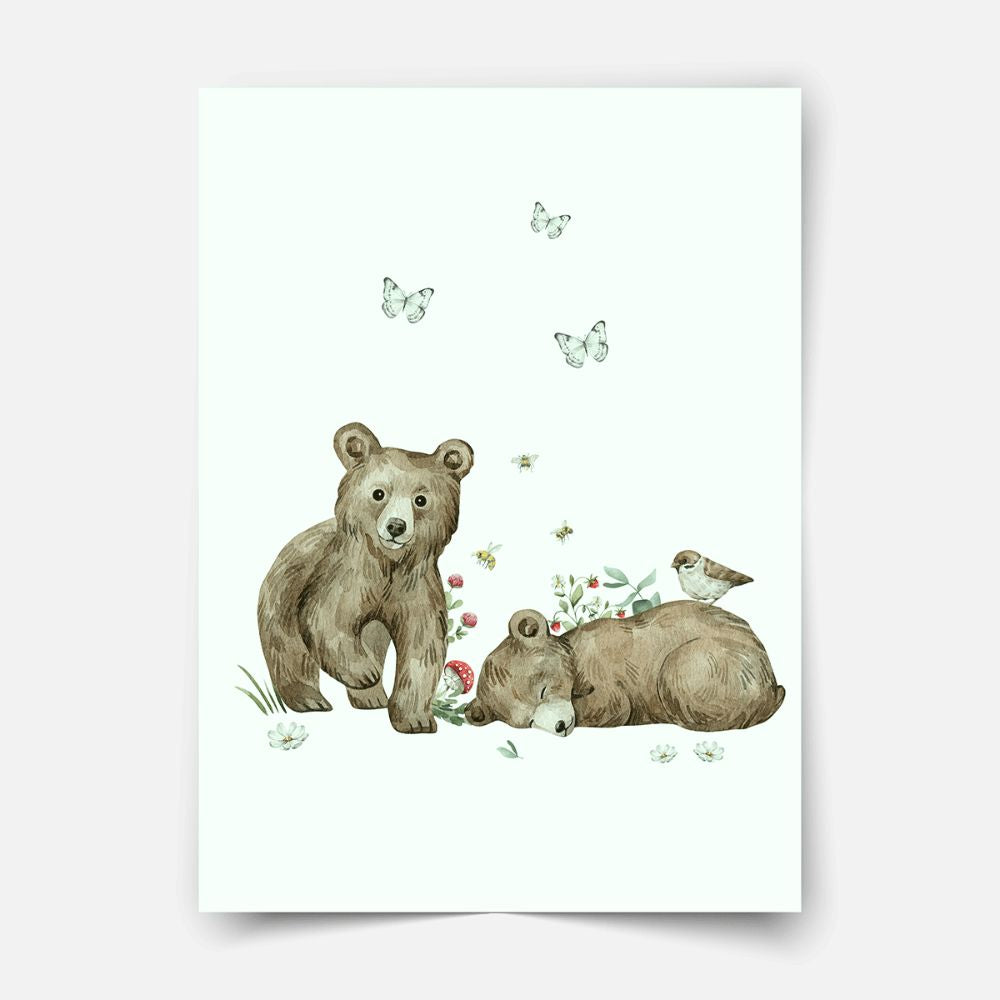 Magical forest - Bears print