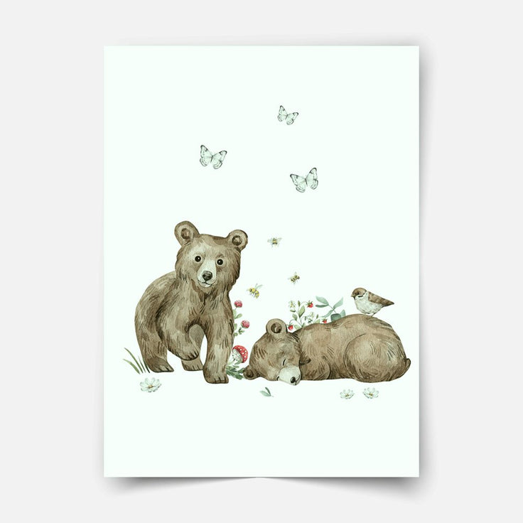 Magical forest - Bears print