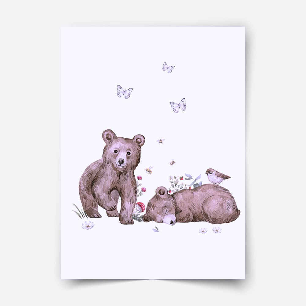 Magical forest - Bears print
