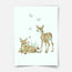 Magical forest - Deer print