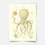 Under the sea print - Magical ocean - Octopus