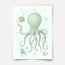 Under the sea print - Magical ocean - Octopus