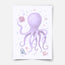 Under the sea print - Magical ocean - Octopus