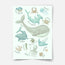 Under the sea print - Magical ocean - Sea Creatures