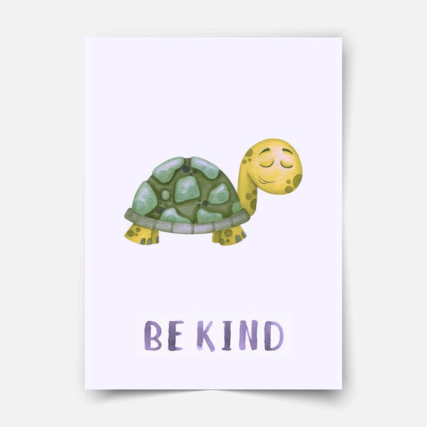 Character animals - Turtle Fine Art Print