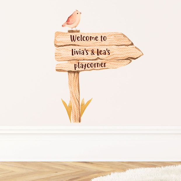 Wall stickers -  Forest signpost