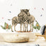 Jungle wall stickers - Zebras safari