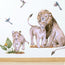 Jungle wall stickers -  Lions safari