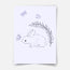 Hand-drawn bunny