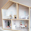 Sticker set for IKEA FLISAT dollhouse - Timeless Touch