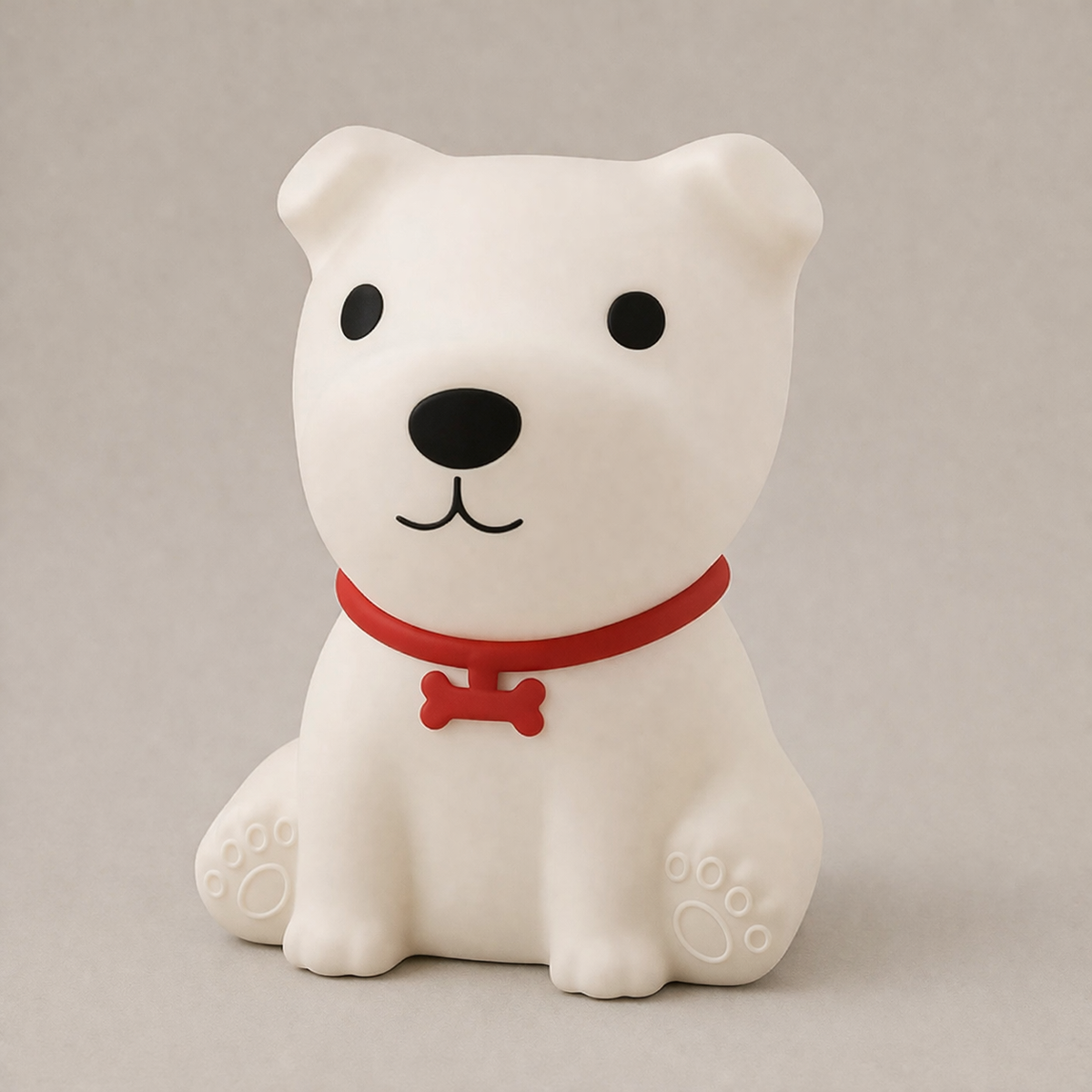 Kids Night Light Dog — Soft Silicone Lamp