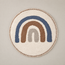 Round Kids Rainbow Rug