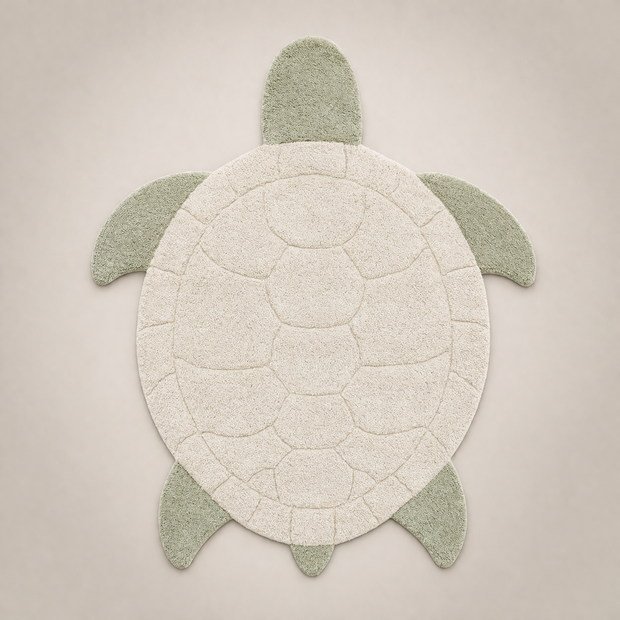Kids Turtle Cotton Rug
