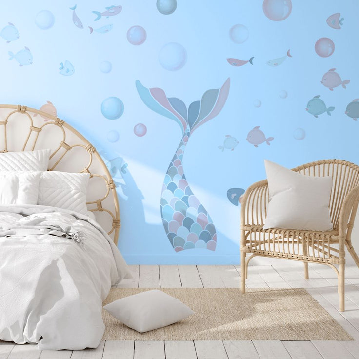 Wall stickers - Mermaid tail