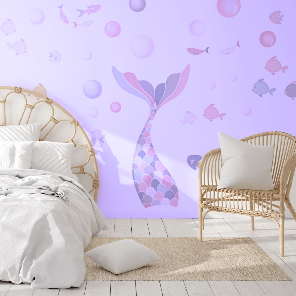 Wall stickers - Mermaid tail