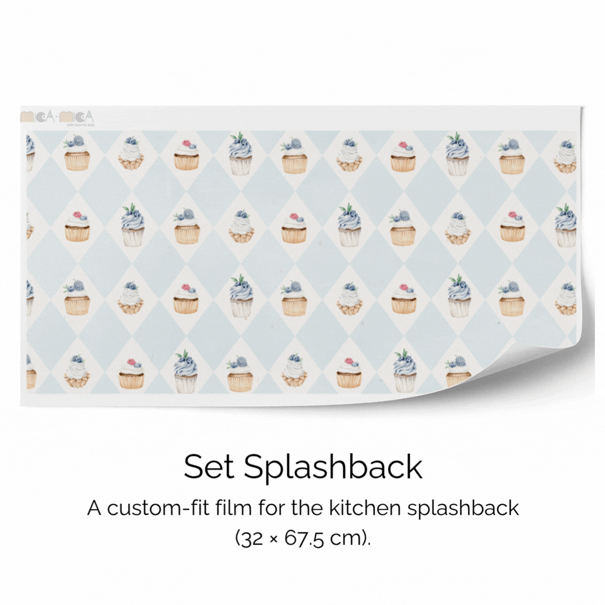 Sticker set - Delightful cupcakes