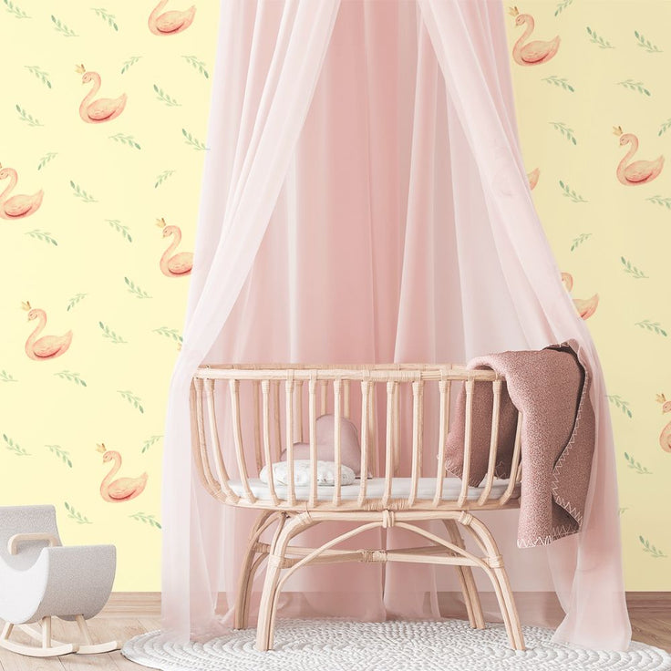Wall stickers - Watercolour swans