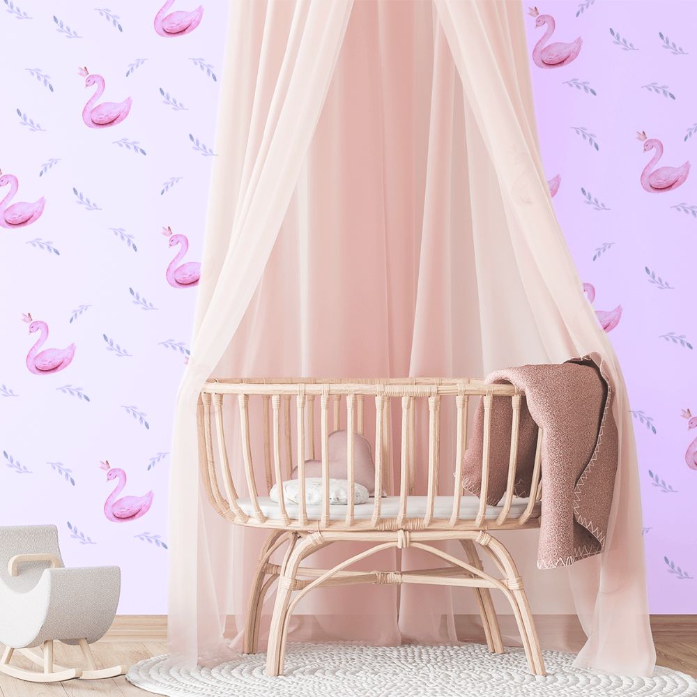 Wall stickers - Watercolour swans