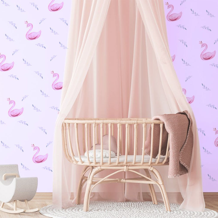 Wall stickers - Watercolour swans