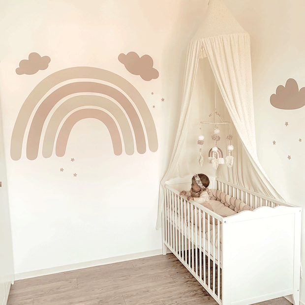 Rainbow wall sticker of magic